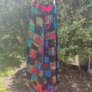 Kathmandu patchwork palazzo lounge pants